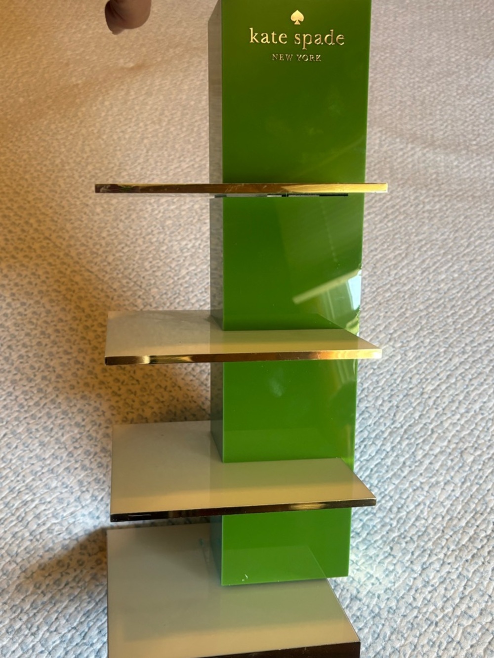 RARE! Safilo KATE SPADE Sunglasses (3) Shelved Platform Display Stand (16" Tall)